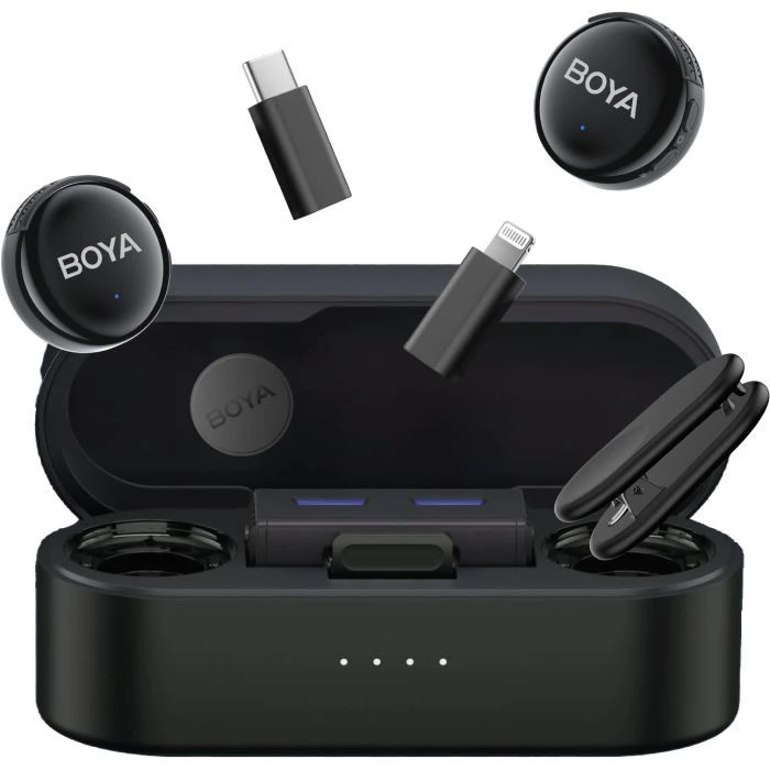 Boya LINK 3-01 Type-C/TRS/Lightning Black (LINK 3-01) (UA)