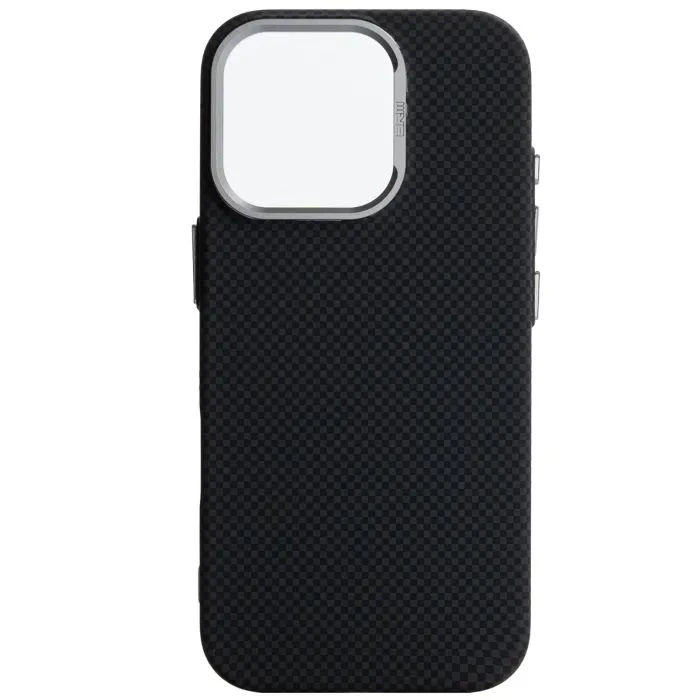 Чехол для мобильного телефона Armorstandart LikeCarbon2 MagCase Apple iPhone 15 Pro Kevlar Black (ARM88589) (UA)