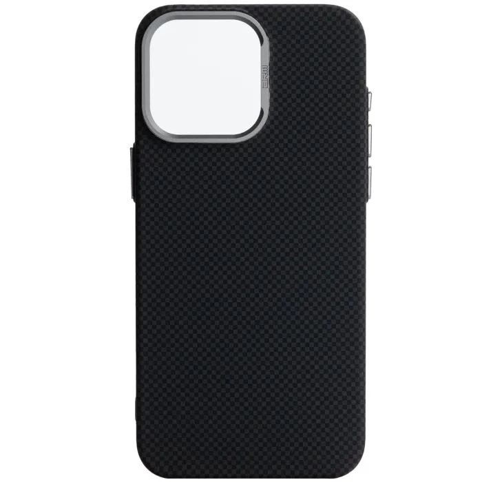 Чохол для мобільного телефона Armorstandart LikeCarbon2 MagCase Apple iPhone 16 Pro Max Kevlar Black (ARM88382) (UA)