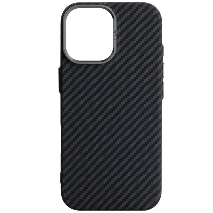 Чохол для мобільного телефону Armorstandart LikeCarbon2 MagCase Apple iPhone 17 Carbon Black (ARM86257) (UA)