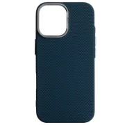 Чохол для мобільного телефону Armorstandart LikeCarbon2 MagCase Apple iPhone 17 Kevlar Dark Blue (ARM88613) (UA)