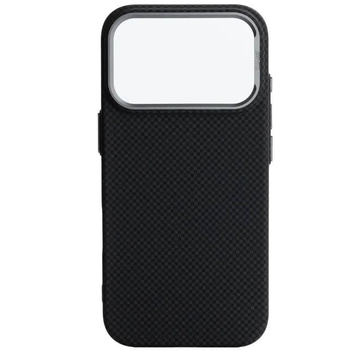 Чохол для мобільного телефону Armorstandart LikeCarbon2 MagCase Apple iPhone 17 Pro Kevlar Black (ARM88378) (UA)