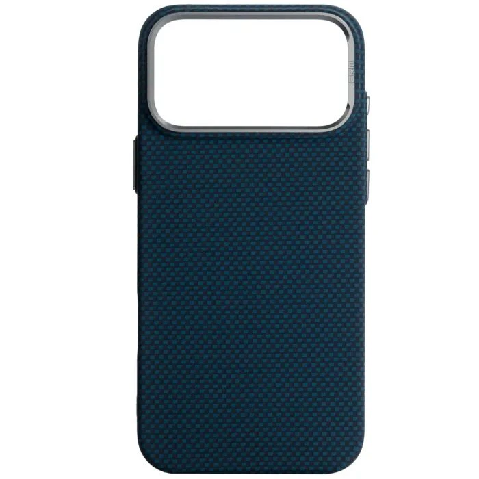 Чехол для мобильного телефона Armorstandart LikeCarbon2 MagCase Apple iPhone 17 Pro Max Kevlar Dark Blue (ARM88553) (UA)