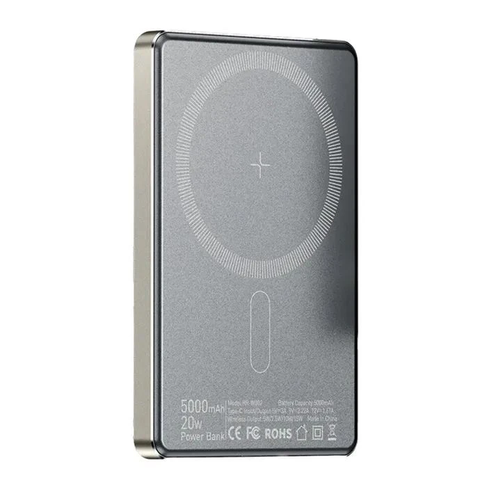 Мобильная батарея Essager 5000mAh Cross-border magnetic 20W PD QC/3.0 (EDY5K-YJ0A-Z) (UA)