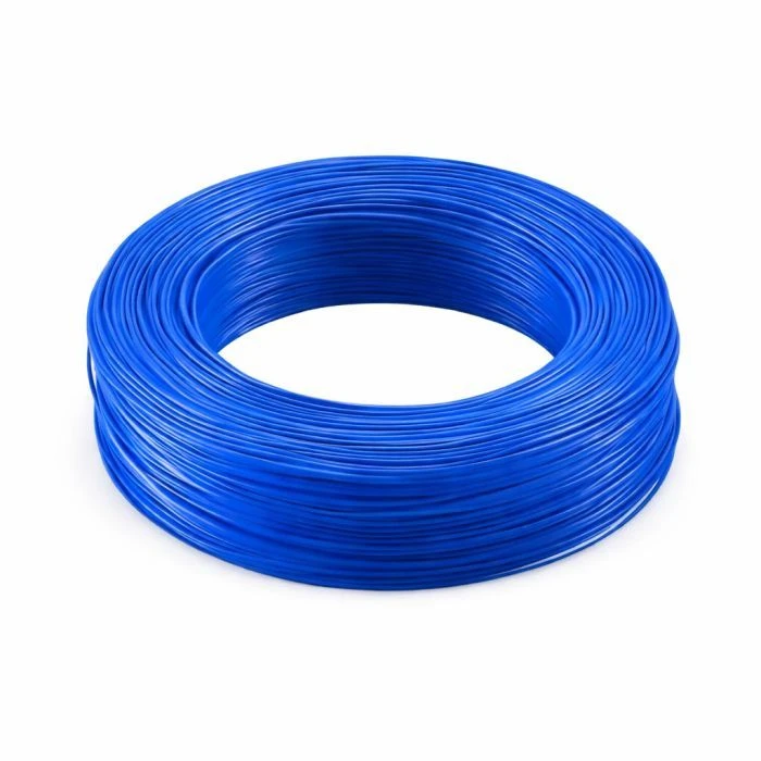 Кабель силовой MYSUN гнучкий, мідний, бухта 610м BLUE (24AWG-BL) (UA)