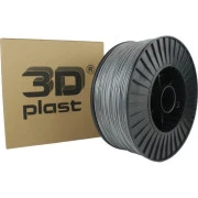 Пластик для 3D-принтера 3Dplast PLA 1.75мм, 3кг, gray - metallic (3DPLA1753GRMT) (UA)