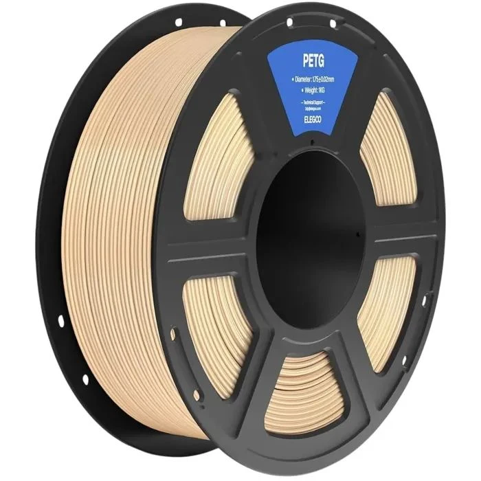 Пластик для 3D-принтера ELEGOO PETG 1кг, 1.75мм, beige (50.203.0395) (UA)