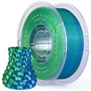 Пластик для 3D-принтера ELEGOO PLA Silk 1кг, 1.75мм, blue green (50.203.0467) (UA)