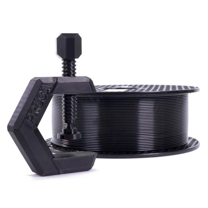 Пластик для 3D-принтера Prusament PETG 1.75mm 1kg Jet Black 1kg (PETGJETBLCK1KG) (UA)