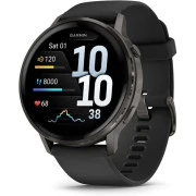 Смарт-часы Garmin Venu 4 (45mm), Black w/ Slate + Black, GPS (010-03014-00) (UA)