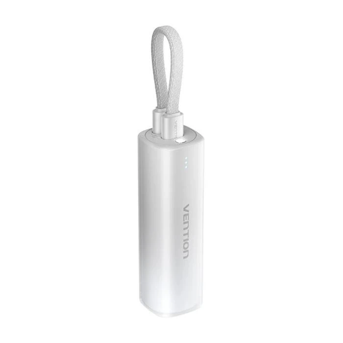 Мобільна батарея VENTION 5000mAh 20W PD, USB-C In/Out, Lightning In/Out, with cable, Gradient Gray (FHWM0) (UA)