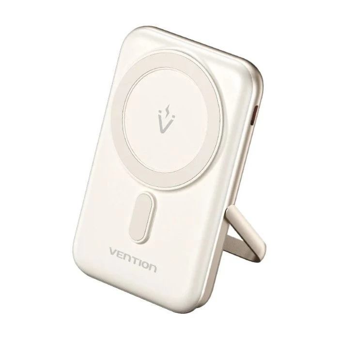 Мобильная батарея VENTION Magnetic Wireless 10000mAh 20W PD USB-C In/Out, QI-15W White (FHNW0) (UA)