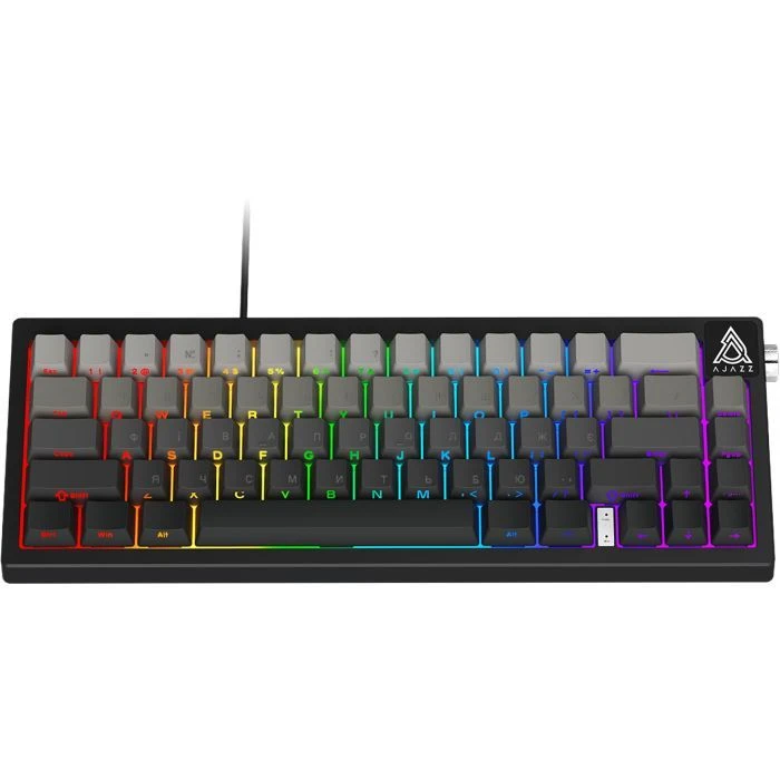 Клавіатура а Ajazz AK650 Day Dream Switch Gradient USB UA Black (AK650-DD-BG) (UA)