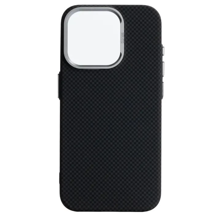 Чохол для мобільного телефону Armorstandart LikeCarbon2 MagCase Apple iPhone 16 Pro Kevlar Black (ARM88381) (UA)