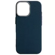 Чехол для мобильного телефона Armorstandart LikeCarbon2 MagCase Apple iPhone 17 Kevlar Dark Blue (ARM88613) (UA)