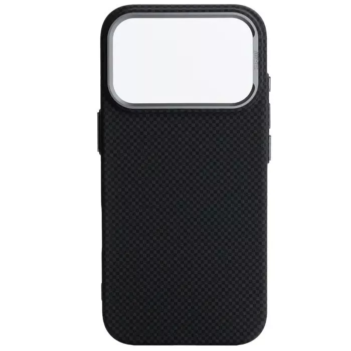 Чохол для мобільного телефону Armorstandart LikeCarbon2 MagCase Apple iPhone 17 Pro Kevlar Black (ARM88378) (UA)