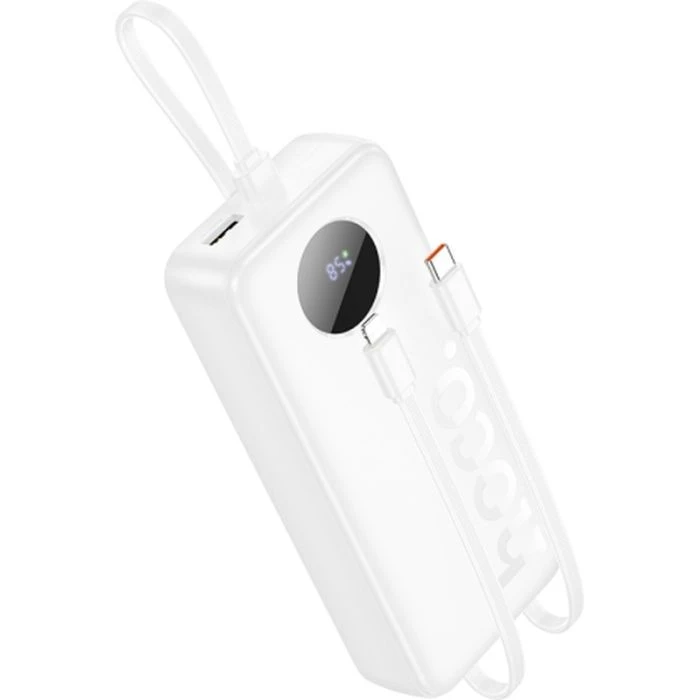 Мобільна батарея HOCO 20000mAh, PD/20W, 22.5W, White (J132A / 42067) (UA)