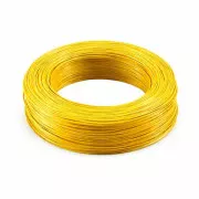 Кабель силовой MYSUN гнучкий, мідний, бухта 610м YELLOW (24AWG-YL) (UA)