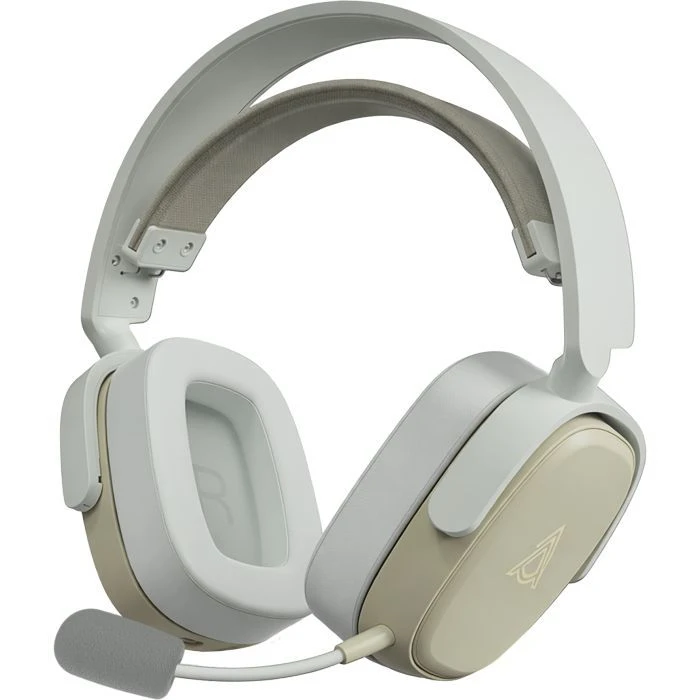 Наушники Ajazz AHM09 MAX 3-Mode Gray/White (AHM09-MAX-GW) (UA)