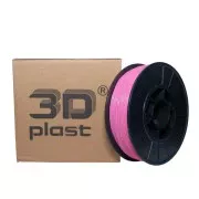 Пластик для 3D-принтера 3Dplast PETG 1.75мм, 0.85кг, рожевий (3DPTG17508PNC) (UA)