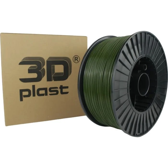 Пластик для 3D-принтера 3Dplast PETG 1.75мм, 3кг, khaki (3DPTG1753HKI) (UA)