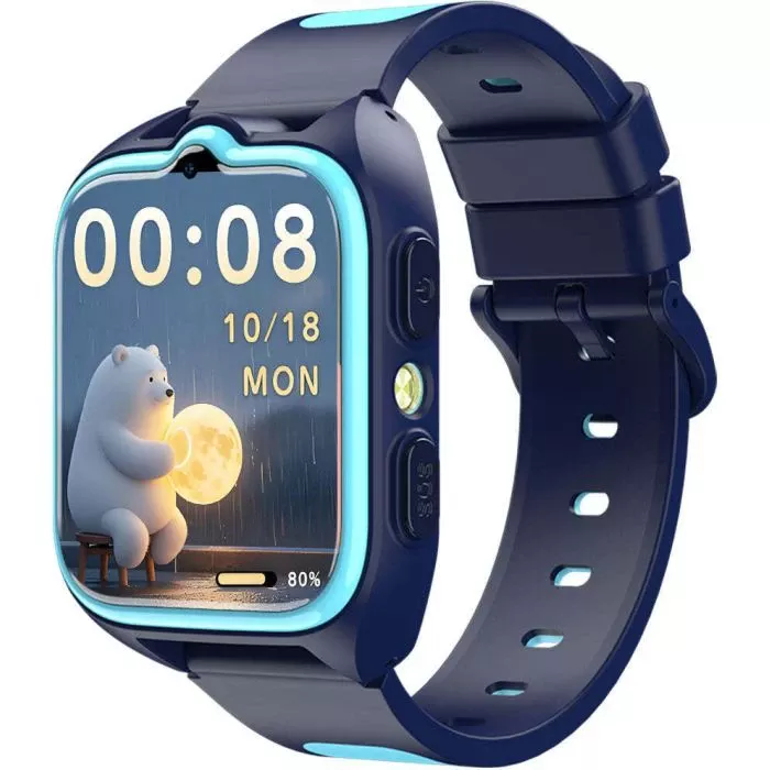 Смарт-часы Blackview Z30 Blue Годинник дитячий з GPS (6931548323822) (UA)