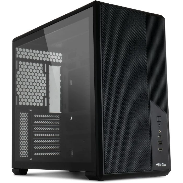 Корпус Vinga Eclipse Black (UA)