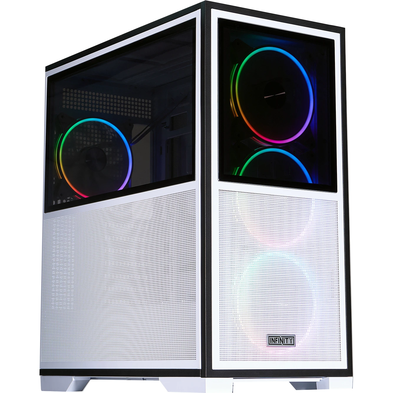 Корпус 1stPlayer IF8-WH-4FO7-14-W White (UA)