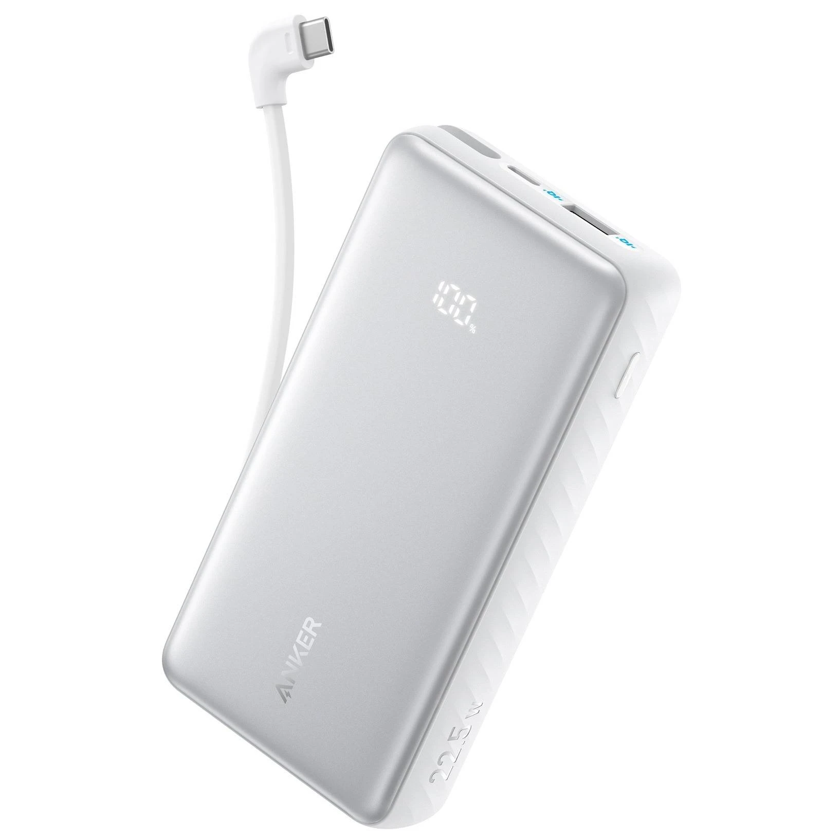 Мобильная батарея Anker Zolo 10000mAh 22.5W White (A110DH21) (UA)