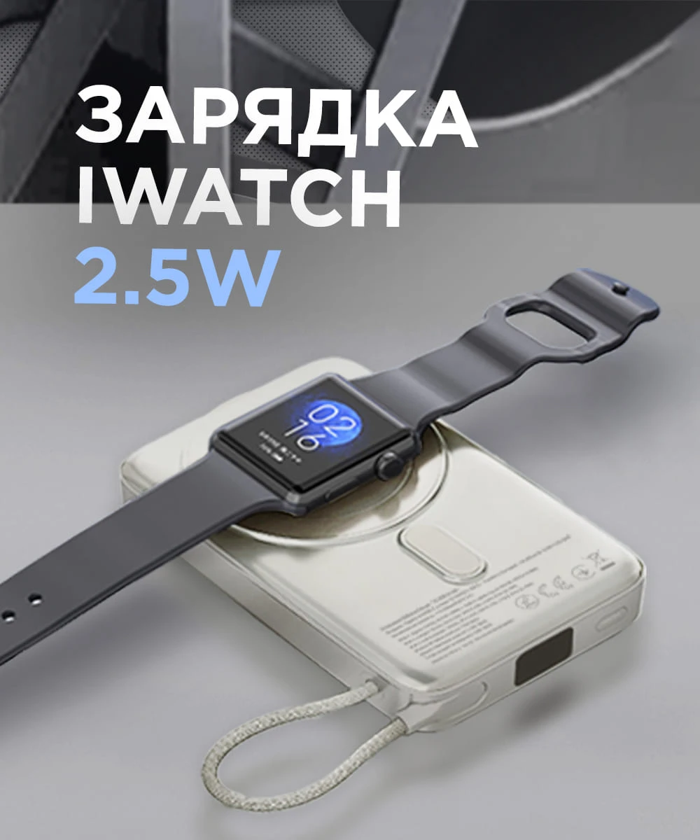 Мобильная батарея Sigma mobile X-power SI10A8QL-MAG 10000mAh Silver (UA)