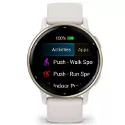 Смарт-годинники Garmin Vivoactive 5 Cream Gold Aluminum Bezel with Ivory Case and Silicone Band (010-02862-5B) (UA)