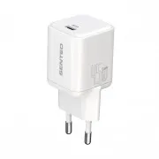Сетевое зарядное устройство SENTEO Z-18 USB-C 3A GaN PD 45W White