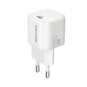 Сетевое зарядное устройство SENTEO Z-20 USB-C 3A GaN PD 65W White