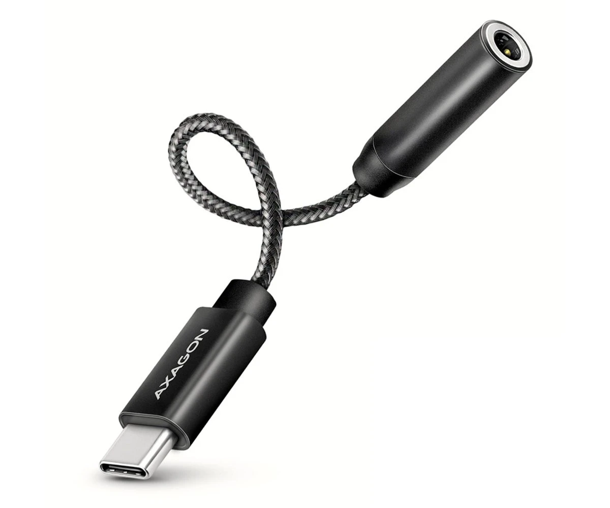 Звуковая карта Axagon ADA-HC, USB-C - 3.5mm jack - Hi-Res DAC, 384kHz/32bit (ADA-HC) EU