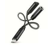 Axagon ADA-HCPD, USB-C - 3.5mm jack - Hi-Res DAC, 384kHz/32bit (ADA-HCPD) EU