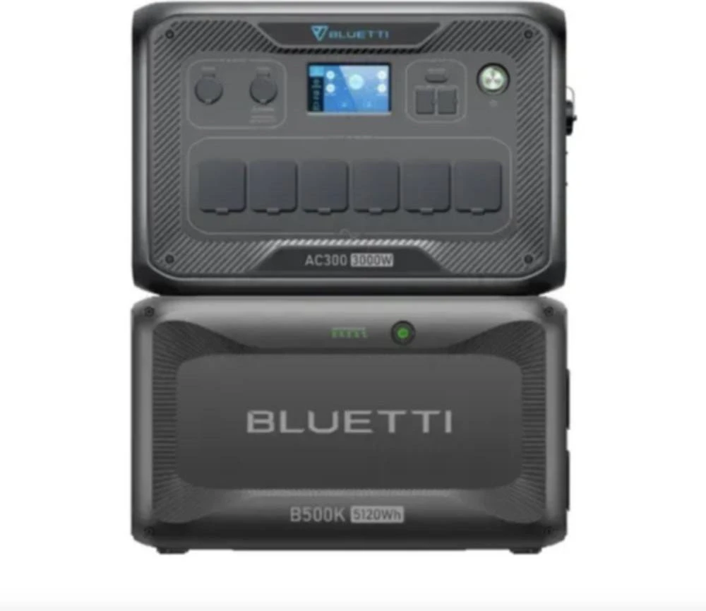 Комплект зарядной станции BLUETTI AC300 + battery module B500K