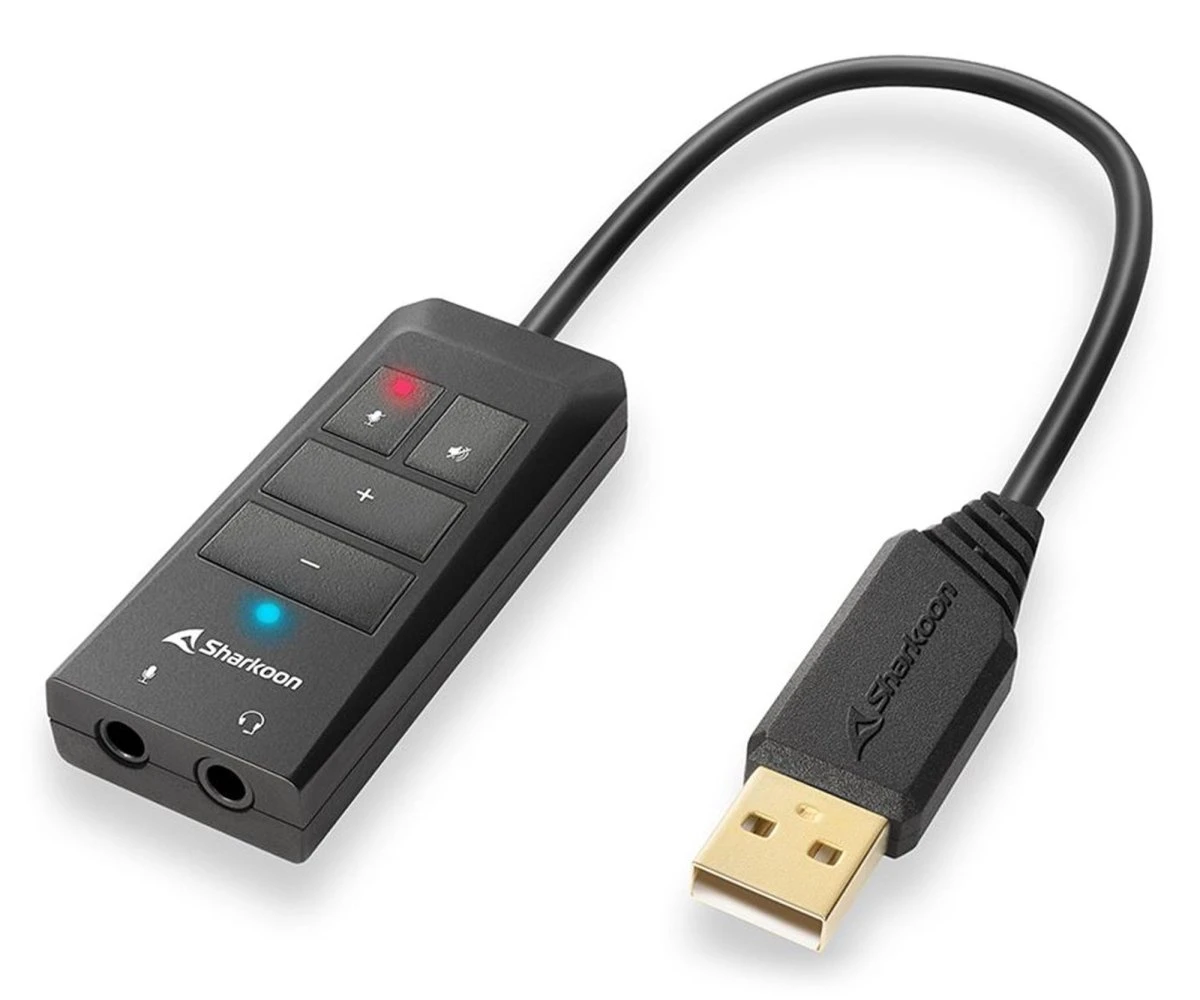 Звуковая карта Sharkoon SB2 (4044951034215) EU