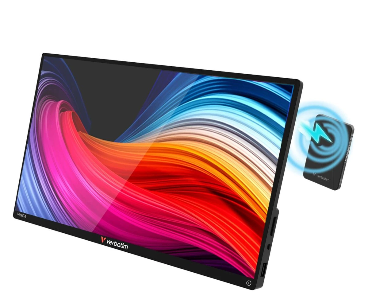 Монитор Verbatim 13.3 WUXGA Touch Monitor ALU + Power Bank (32087) EU