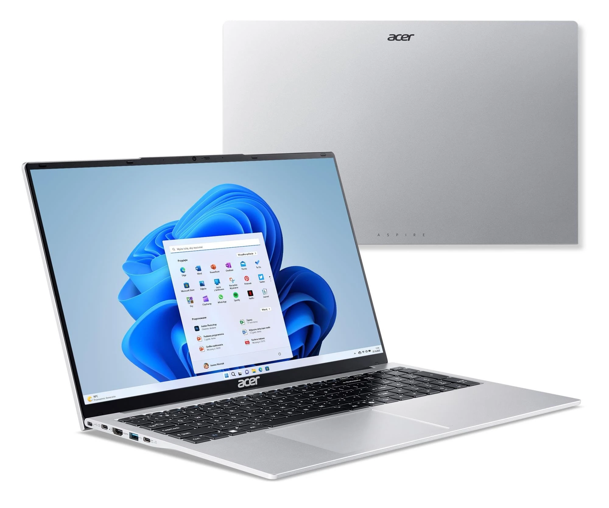 Ноутбук Acer Aspire Lite 17 Ultra 5-115U/16GB/512/Win11 (AL17-52P || NX.DPJEP.001) No charging adapter