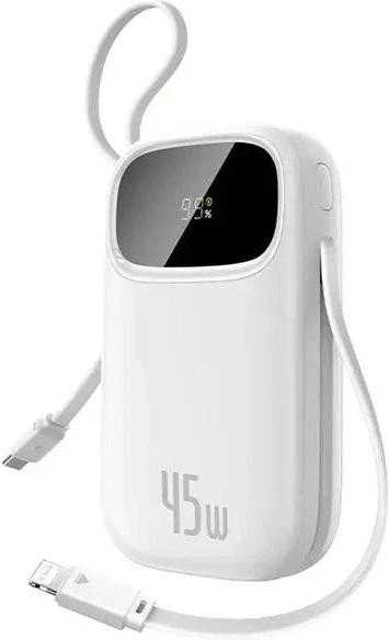 Мобільна батарея Baseus EnerFill FC31 10000mAh 45W White (E0028C01) (UA)