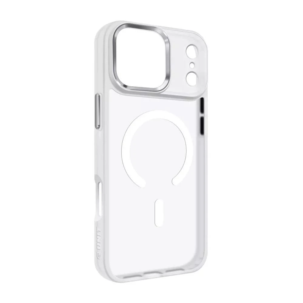 Чохол для смартфона ArmorStandart Apple iPhone 18 Pro Max / 17 Pro Max - Unit MagCase Matte Clear Silver (ARM92349) (UA)