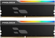 Prologix 32 GB (2x16GB) DDR4 3600 MHz Onyx Black RGB (PRO32GB3600YBR4K) (UA)