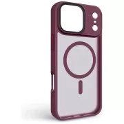 Чохол для смартфона ArmorStandart Apple iPhone 18 Pro / 17 Pro - Uniq MagCase Dark Cherry (ARM92319) (UA)