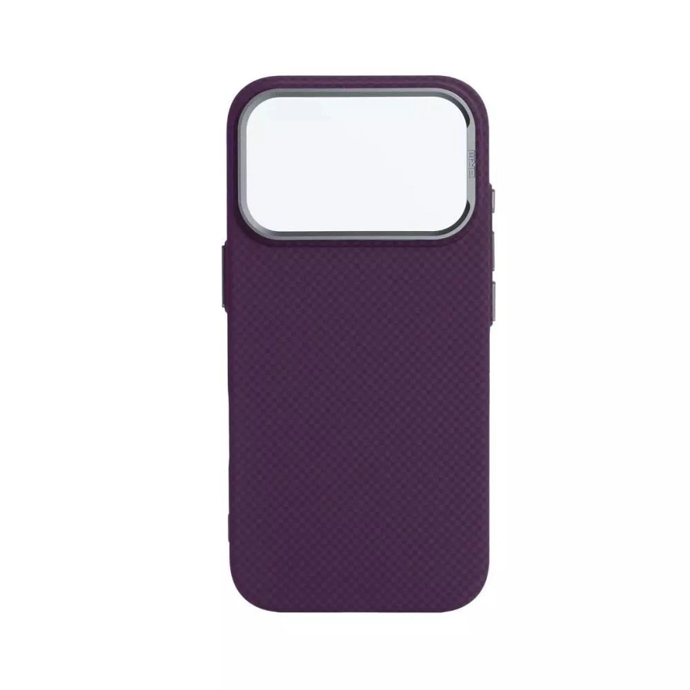 Чехол для смартфона ArmorStandart LikeCarbon2 MagCase для Apple iPhone 18 Pro / 17 Pro Kevlar Dark Cherry (ARM92539) (UA)