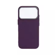 Чохол для смартфона ArmorStandart LikeCarbon2 MagCase для Apple iPhone 18 Pro / 17 Pro Kevlar Dark Cherry (ARM92539) (UA)