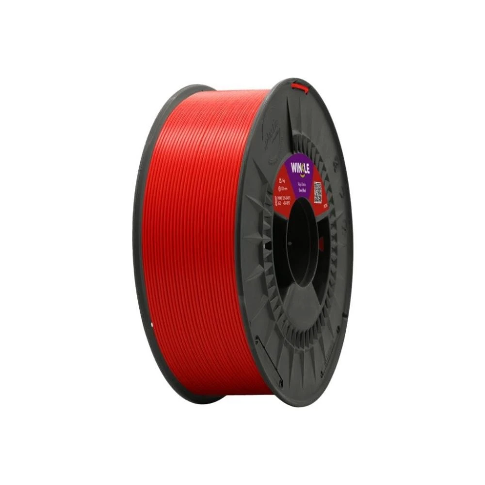Филамент Winkle PETG 1.75mm 1kg, Infernal red (PET01000175ROJDIAWNK) (UA)