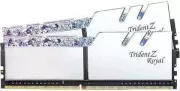 G.Skill 32 GB (2x16GB) DDR4 3200 MHz Trident Z Royal Silver (F4-3200C16D-32GTRS) (UA)