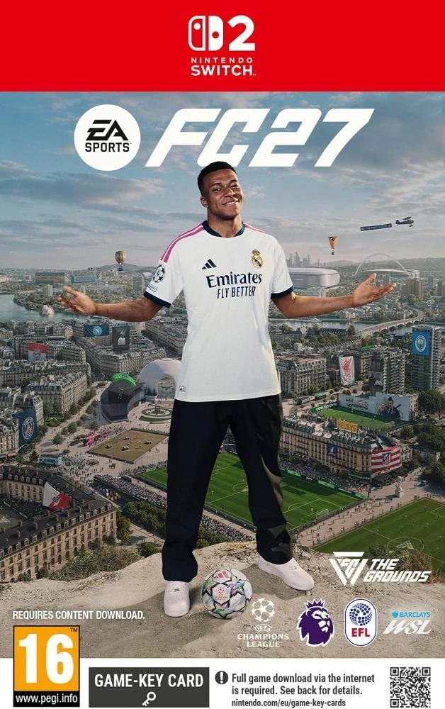 Гра Гра для Nintendo Switch 2 EA Sports FC 27 Nintendo Switch 2 (5030932125514) (UA)