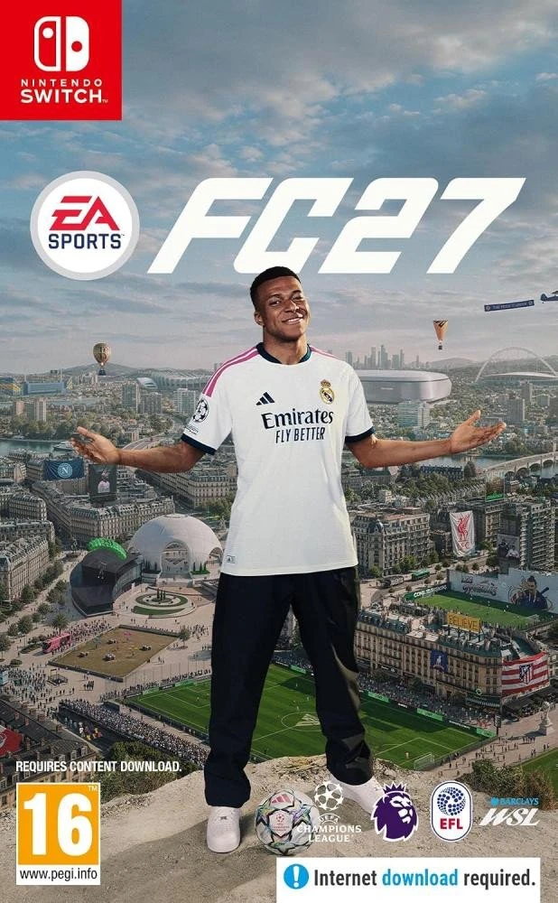 Гра Гра для Nintendo Switch EA Sports FC 27 Nintendo Switch (5030931125522) (UA)