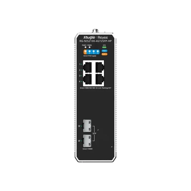 Коммутатор управляемый уровня 2 Ruijie RG-NIS2100-8GT2SFP-HP (UA)